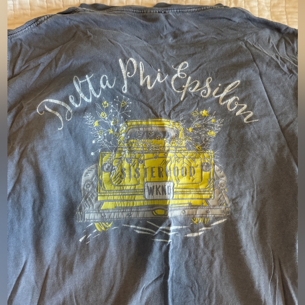 Delta Phi Epsilon Comfort Colors Sisterhood Weekend T-Shirt